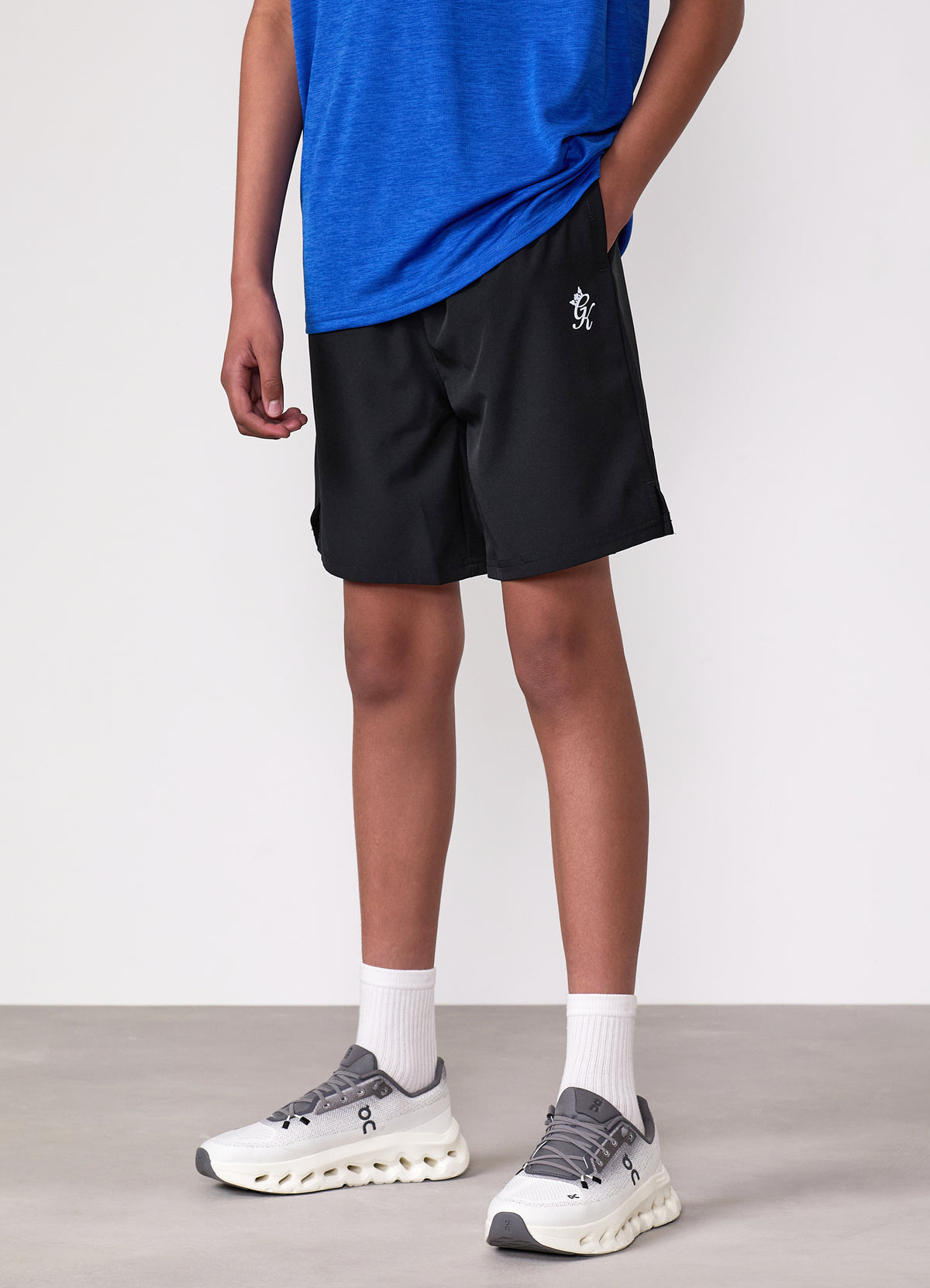 Gym King Older Kids Energy Short - Black