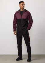 Gym King Endurance Hybrid Woven Suit - Dark Cherry/Black thumbnail