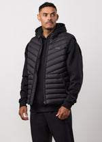 Gym King Endurance Puffer Gilet - Black thumbnail