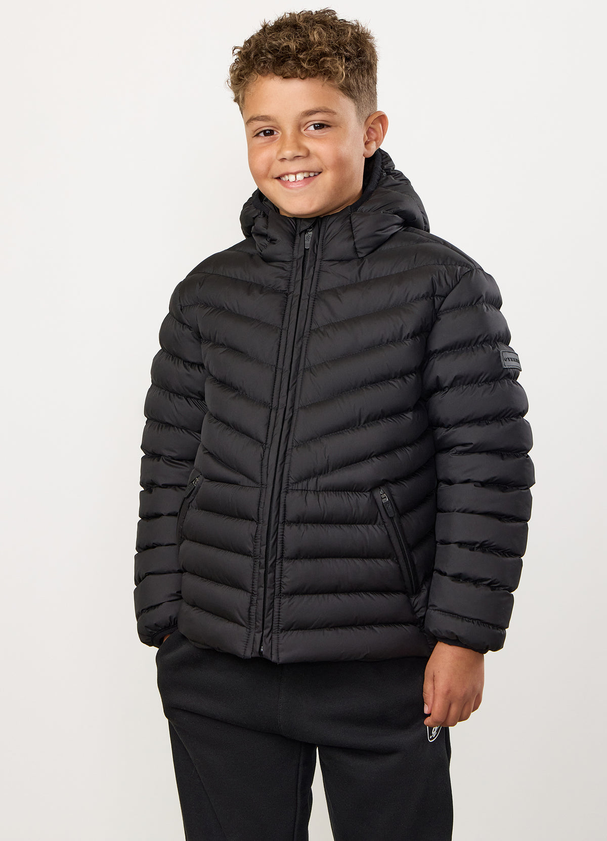 Gym King Older Kids Endurance Puffer Jacket - Black