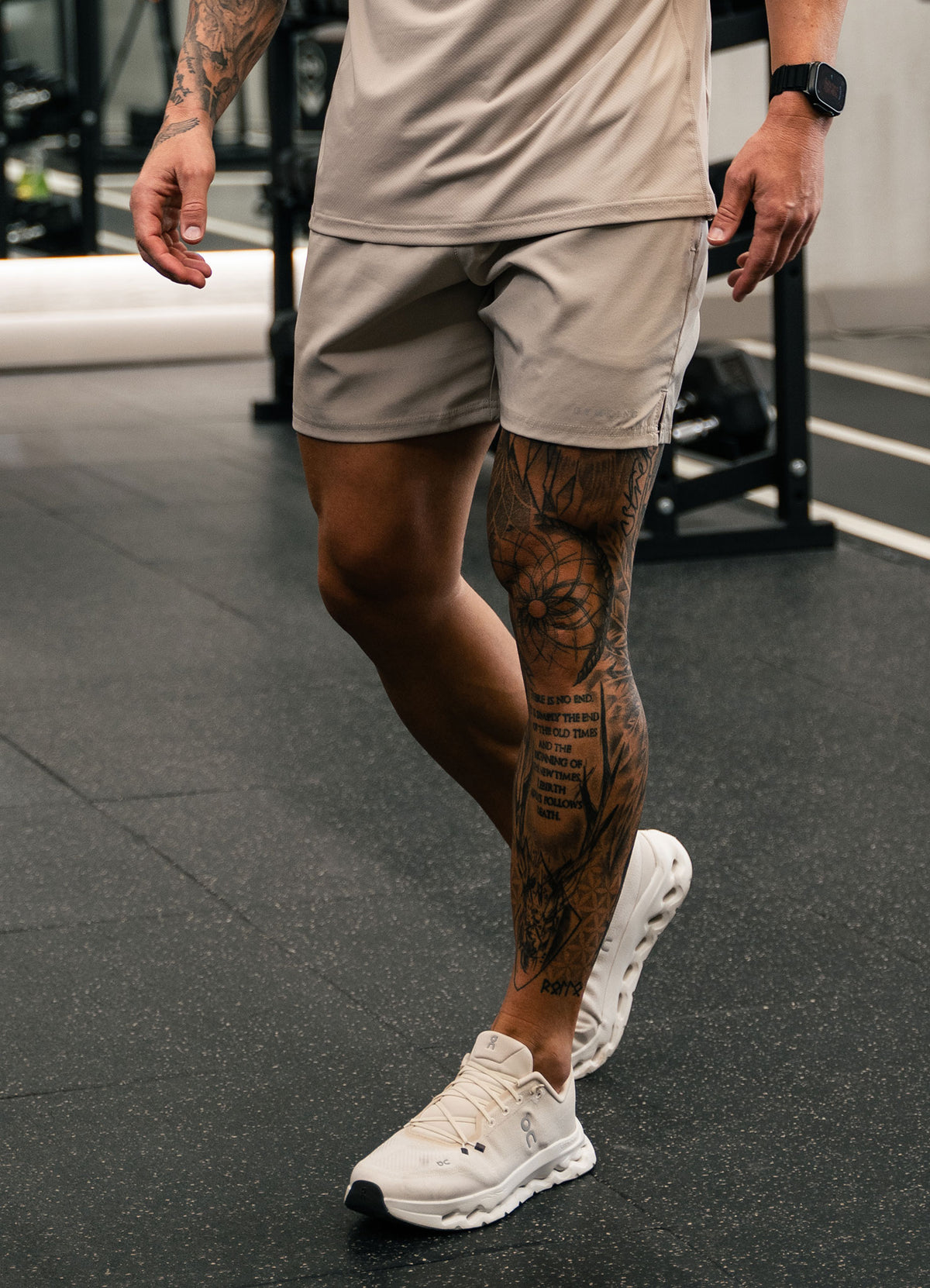 Gym King Energy Linear Short - Stoneware