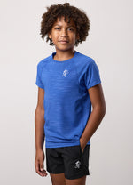 Gym King Older Kids Energy Grindle T-shirt - Royal Azure (miniatuurafbeelding)