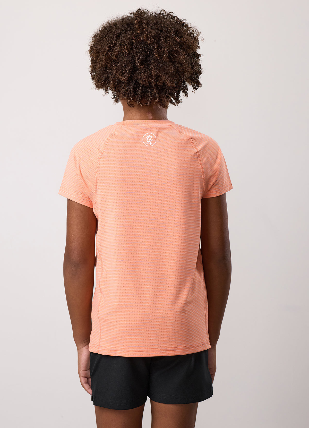 Gym King Older Kids Energy Grindle T-Shirt - Sunset Coral