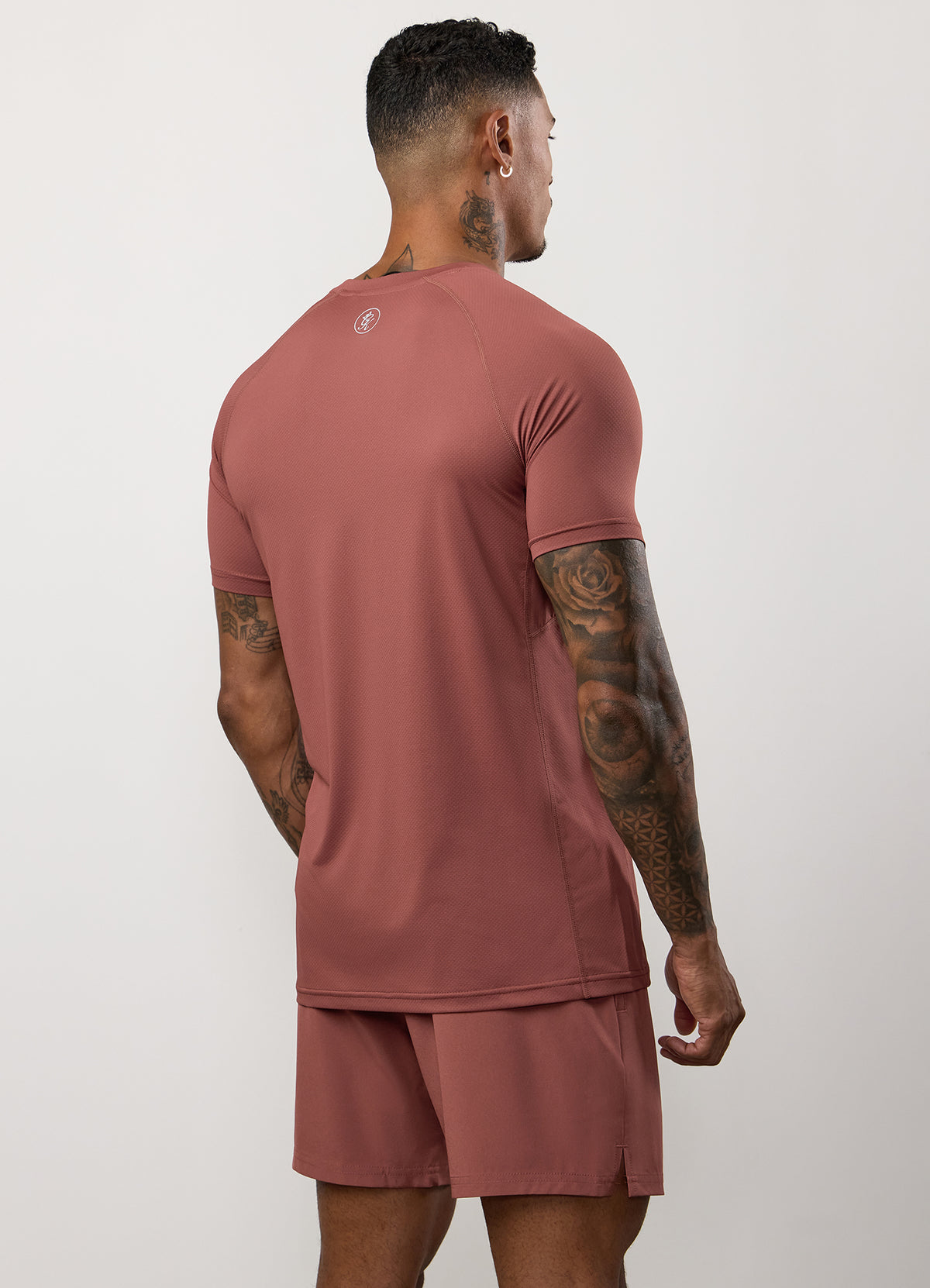 Gym King Energy T-Shirt - Rust Red