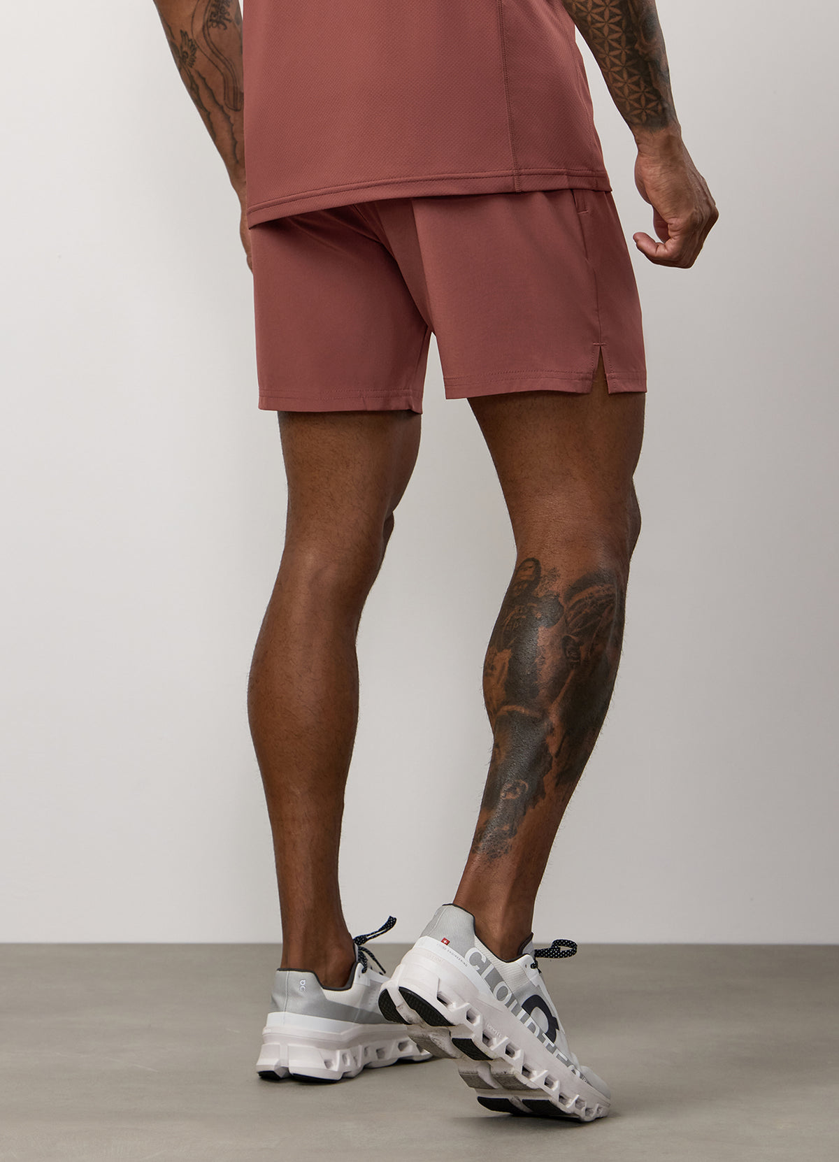 Gym King Energy 6" Short - Rust Red
