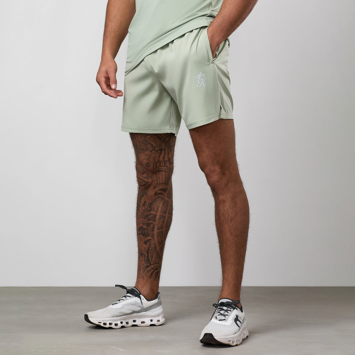 Gym King Energy 6" Short - Eucalyptus