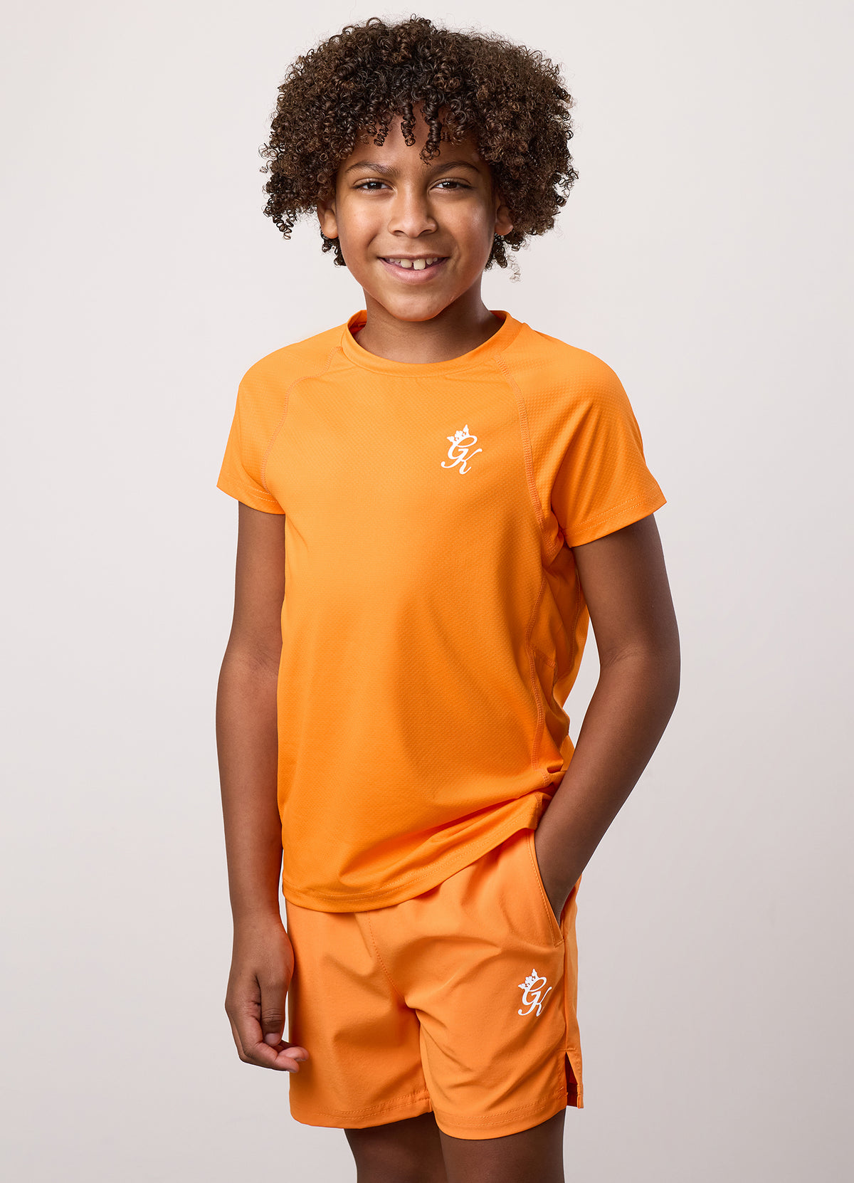 Gym King Older Kids Energy T-Shirt - Amber