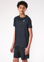 Gym King Older Kids Energy Tee - Black thumbnail