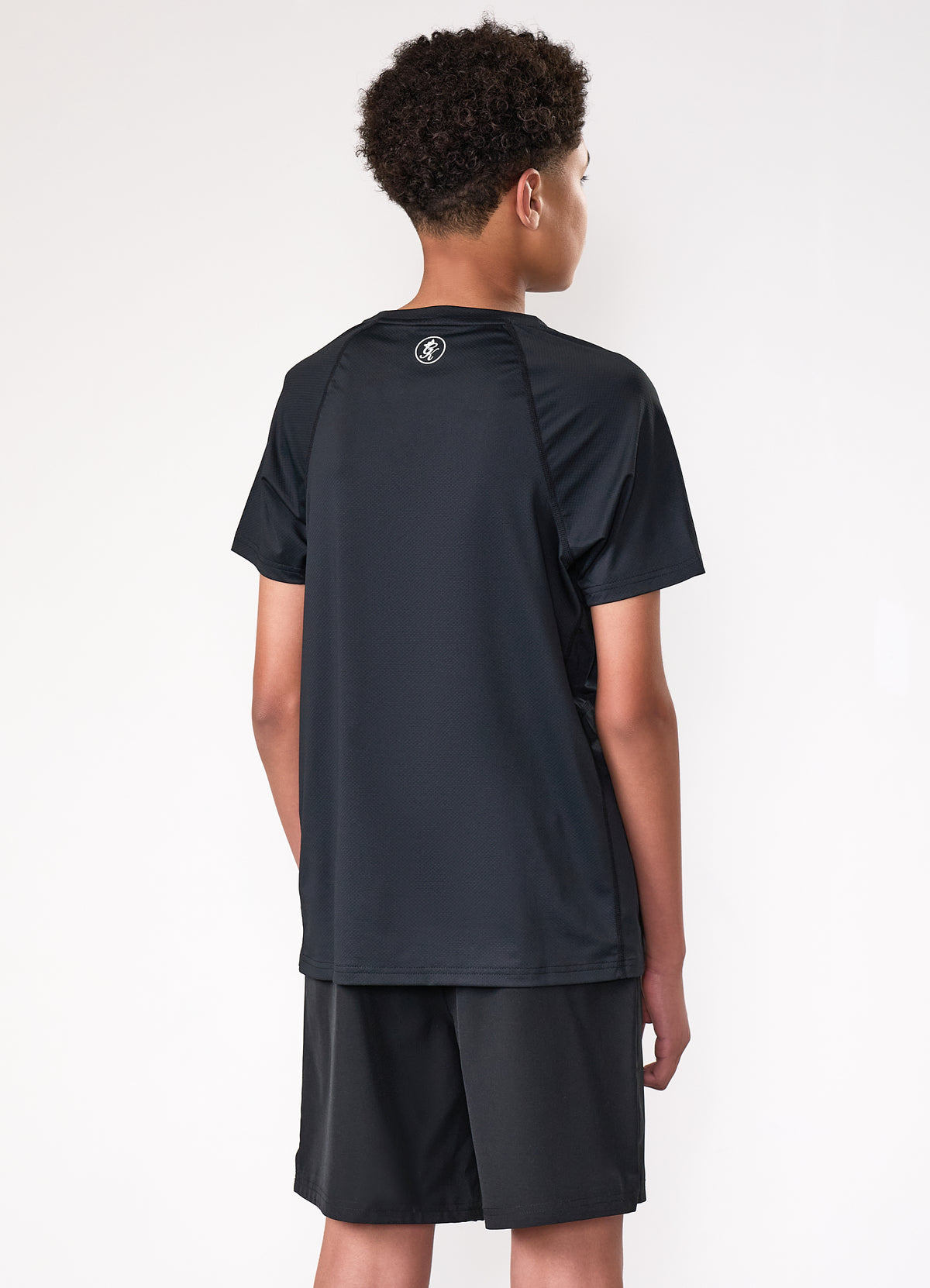 Gym King Older Kids Energy Tee - Black