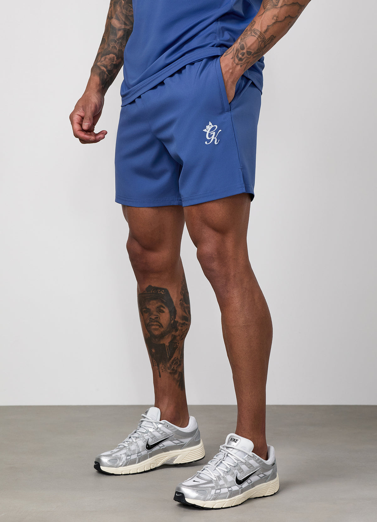 Gym King Energy Short - Blueprint