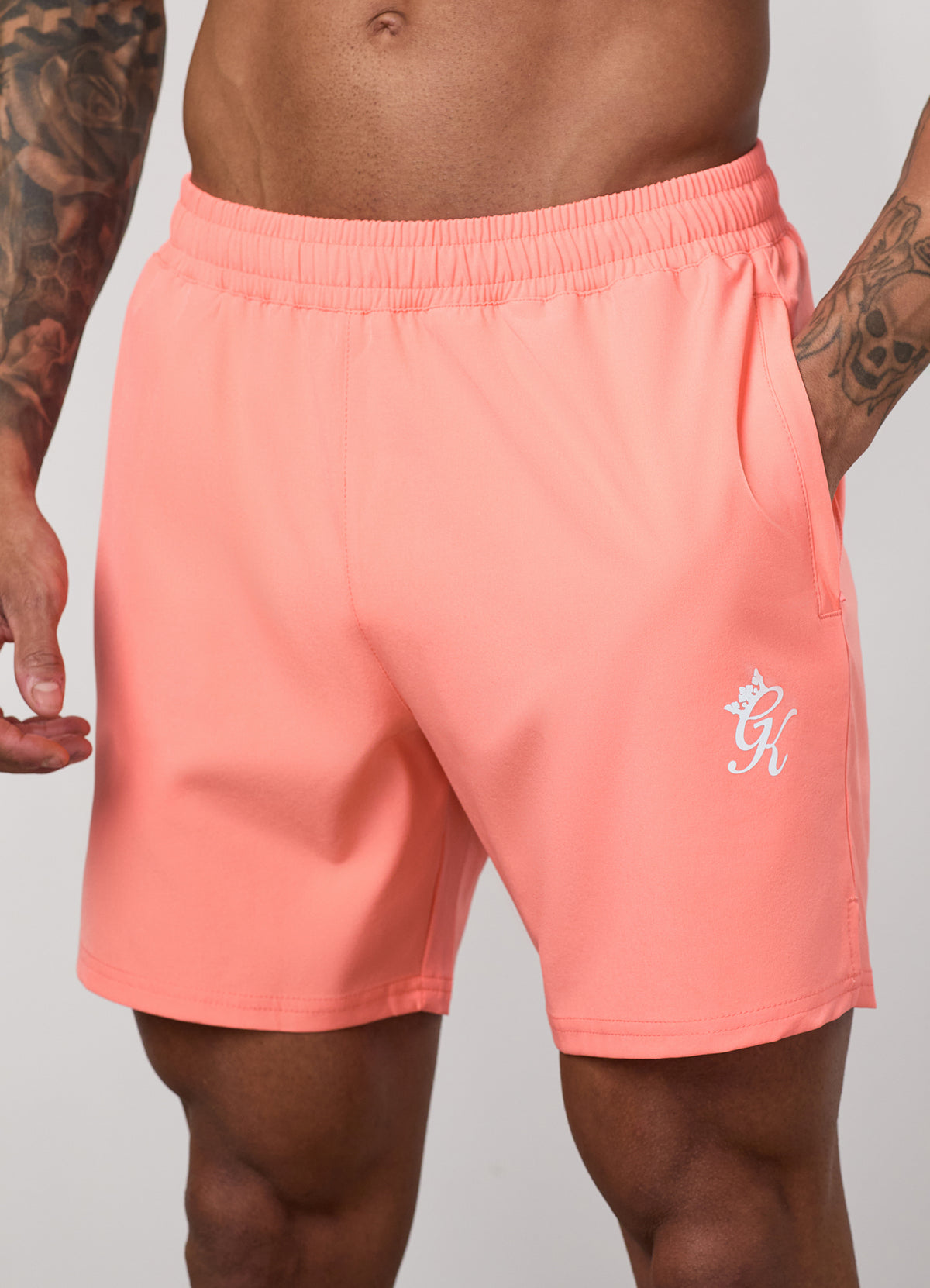 Gym King Energy Short - Koraalstof
