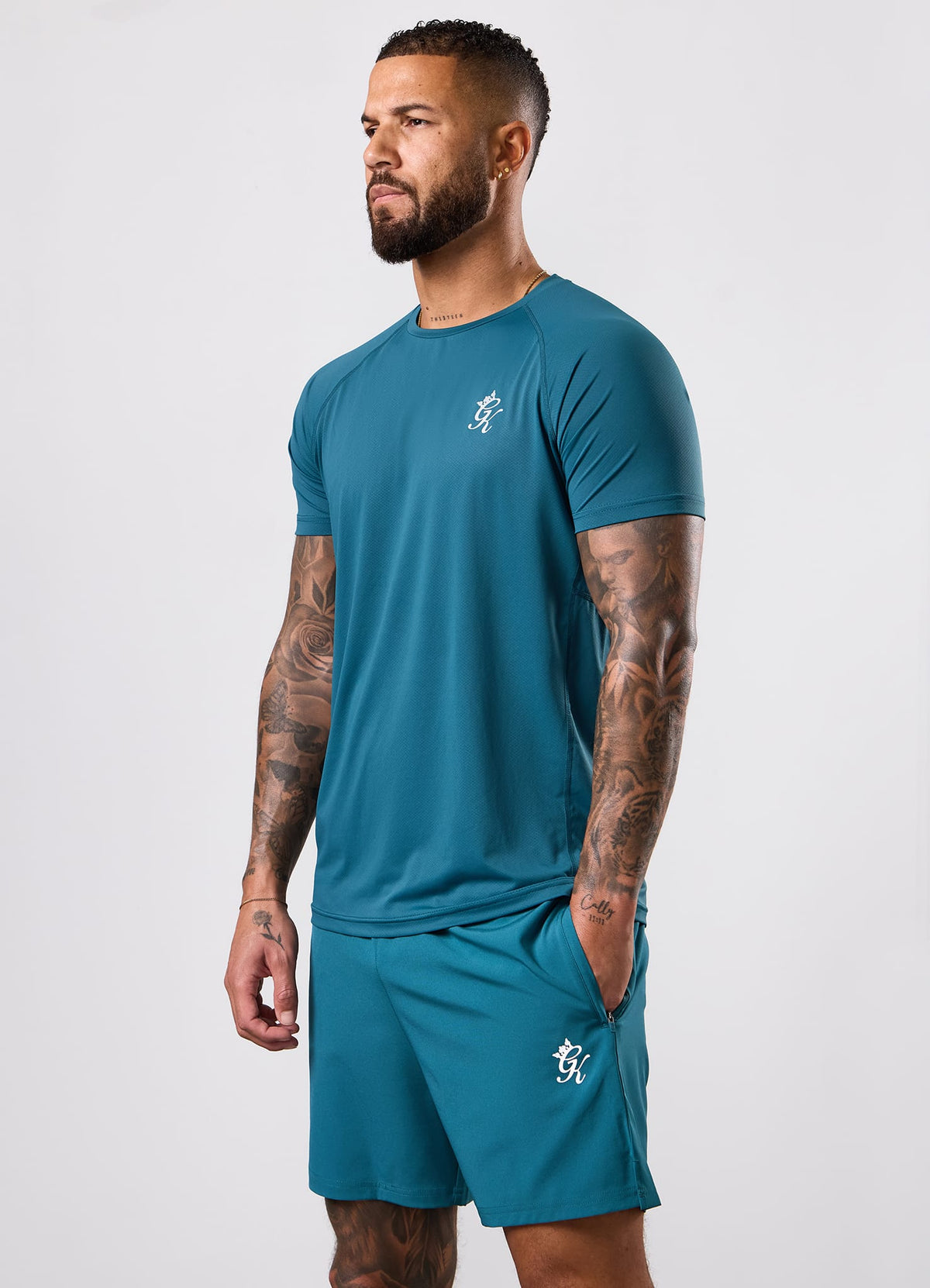 Gym King Energy T-Shirt - Storm Teal