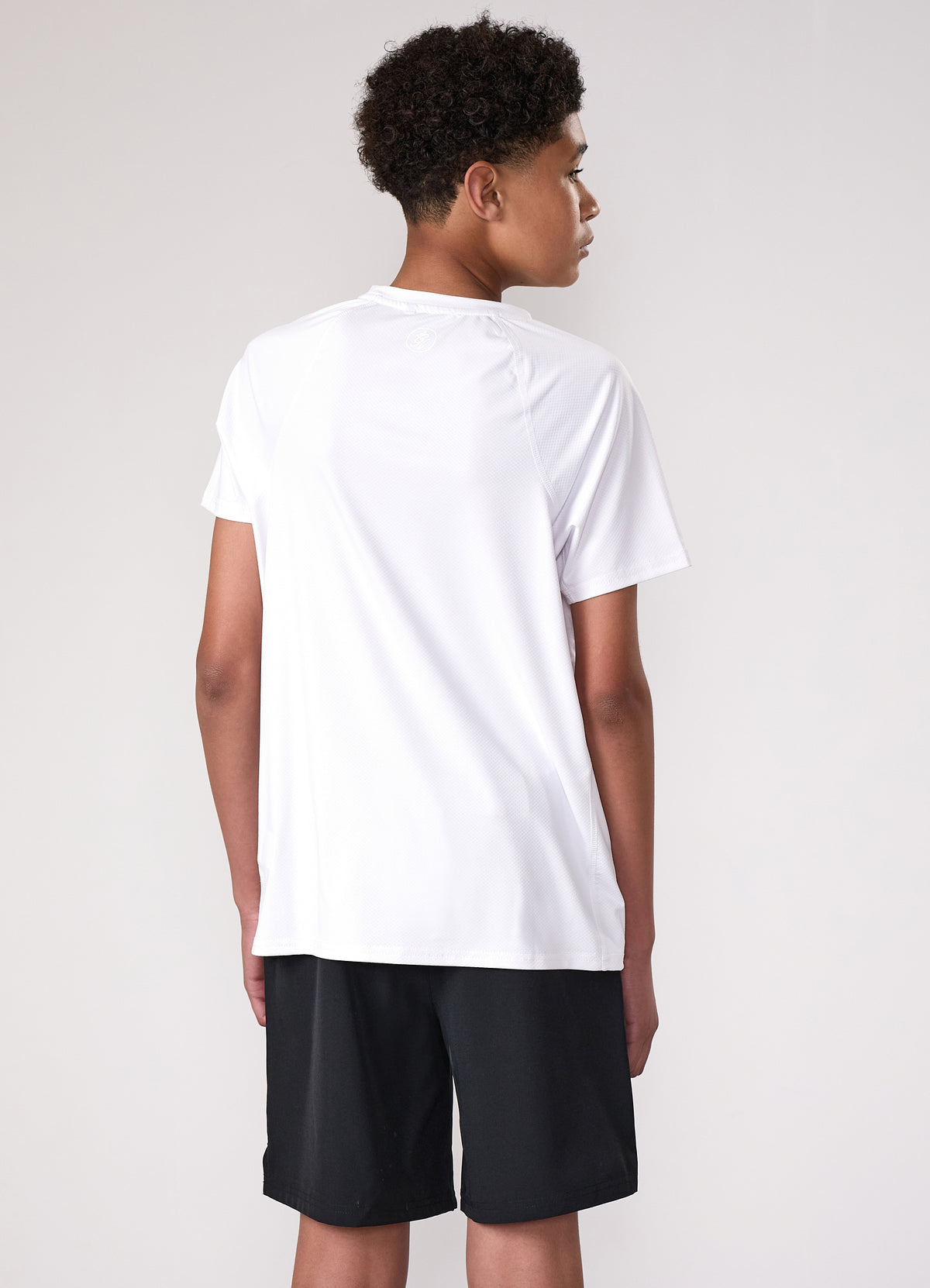 Gym King Older Kids Energy Tee - White