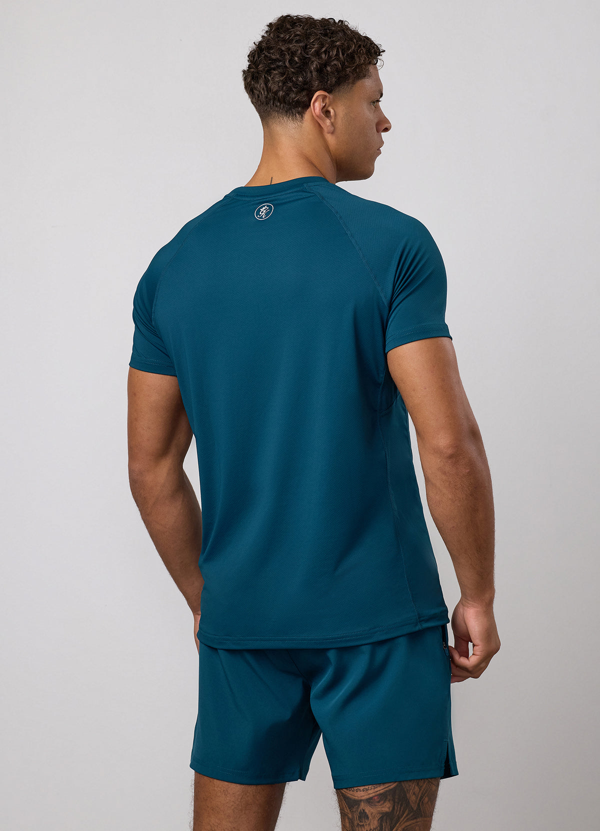 Gym King Energy T-shirt - Olieblauw