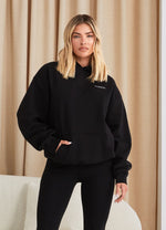 Gym King Established Relaxed Fit Hood - Black/White thumbnail