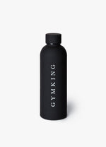 Gym King Stainless Steel Water Bottle - Black/White thumbnail
