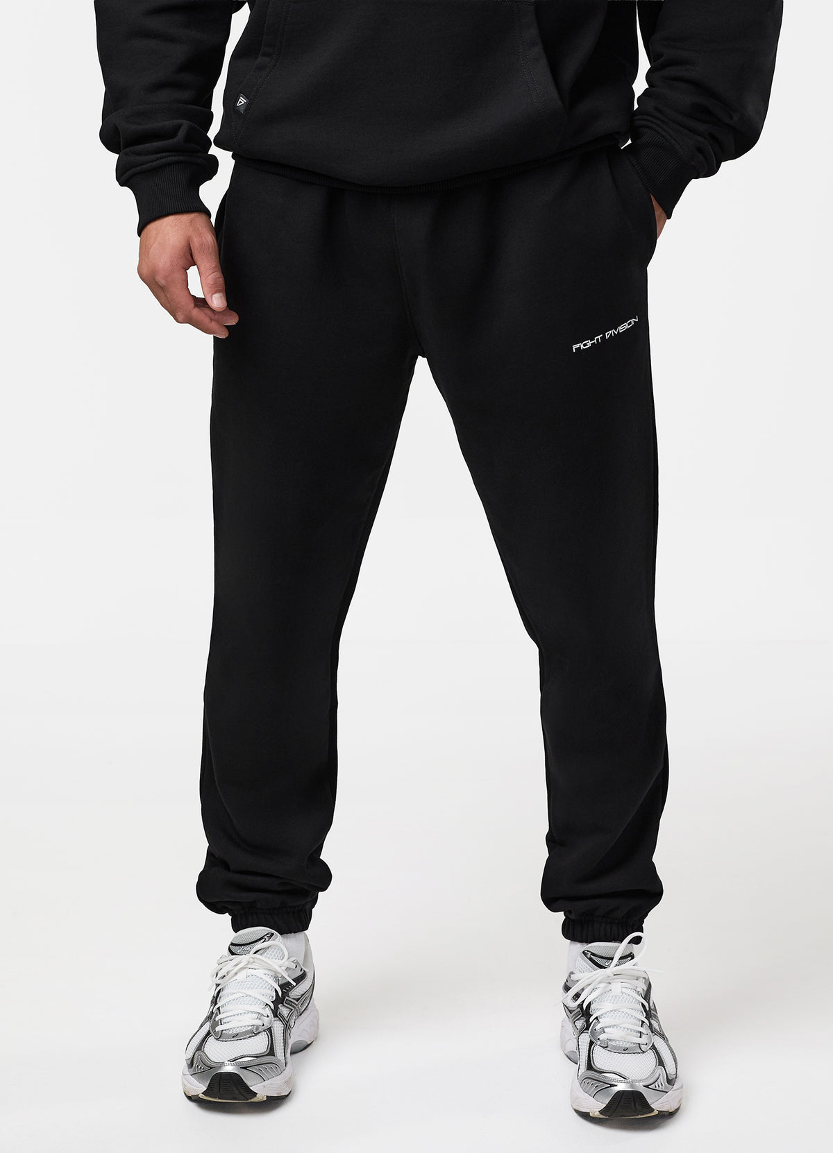 Gym King Fight Division Essential Jogger - Black
