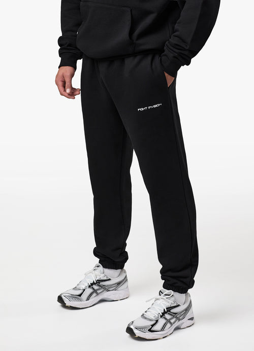 Gym King Fight Division Essential Jogger - Black