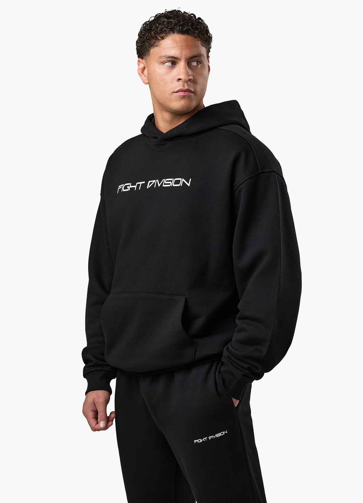 Gym King Fight Division Essential Hoodie - Black