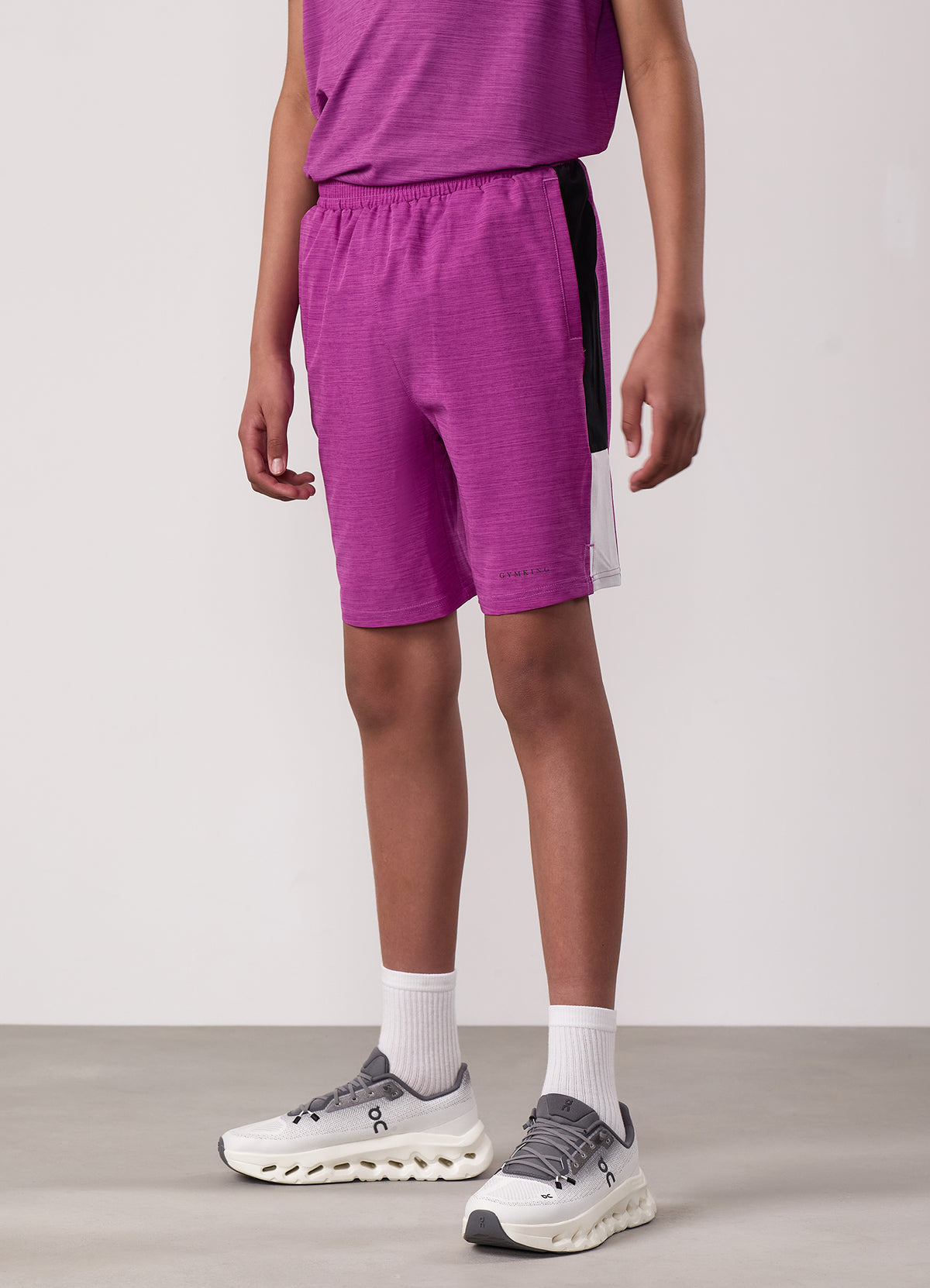 Gym King Older Kids Vision Short - Orchid