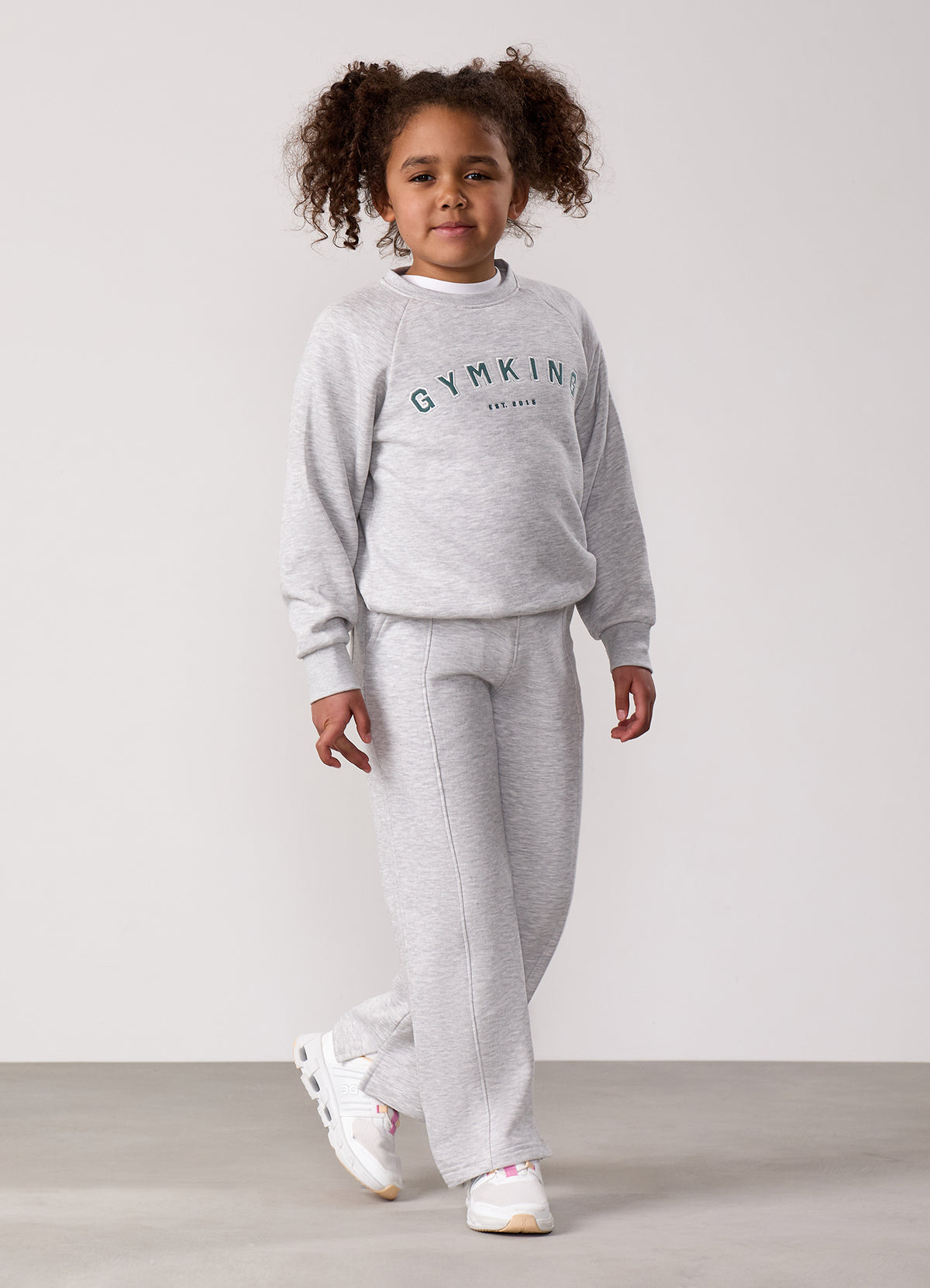 Gym King Kids Shadow Crew-trainingspak - Snow Marl