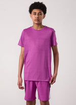 Gym King Older Kids Vision Tee - Orchid thumbnail