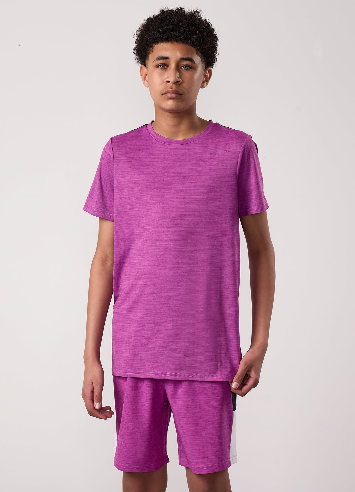 Gym King Older Kids Vision Tee - Orchid