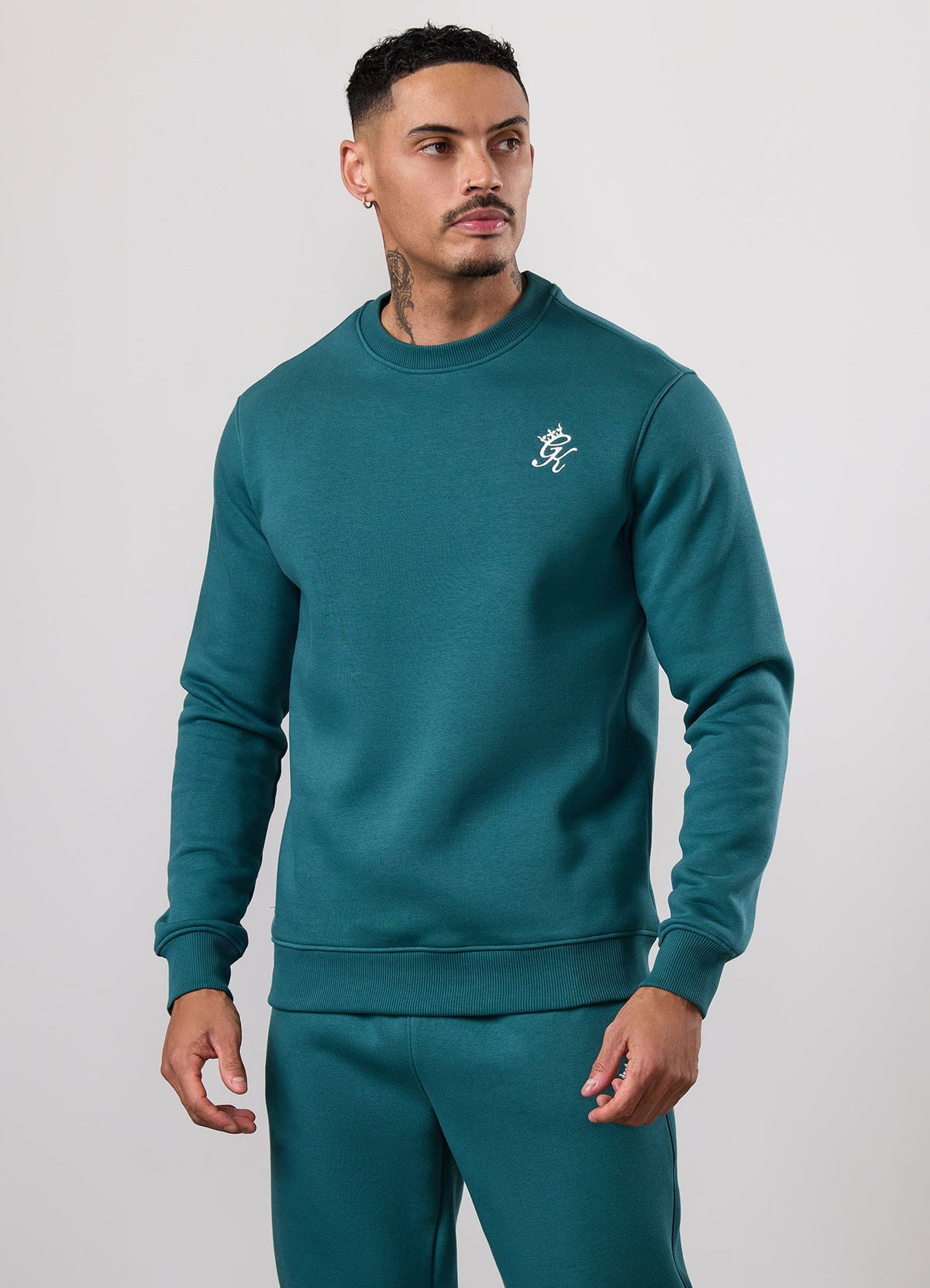 Gym King Fundamental Crew - Storm Teal