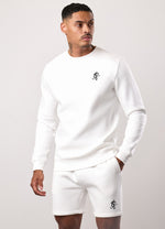 Gym King Fundamental Fleece Crew - Crème (miniatuurafbeelding)