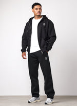 Gym King Fundamental Full Zip Tracksuit - Black thumbnail