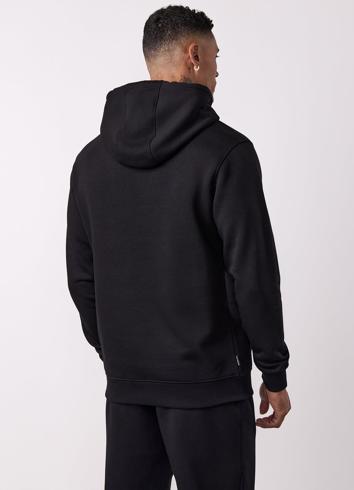Gym King Fundamental Hoodie - Black/Black