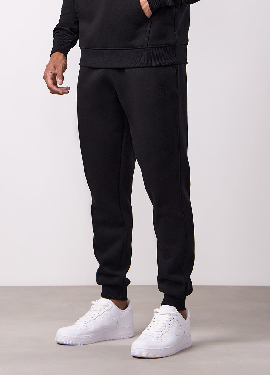 Gym King Fundamental Jogger - Black/Black