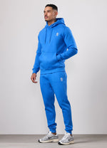 Gym King Fundamental Hood Tracksuit - Blue Surge thumbnail