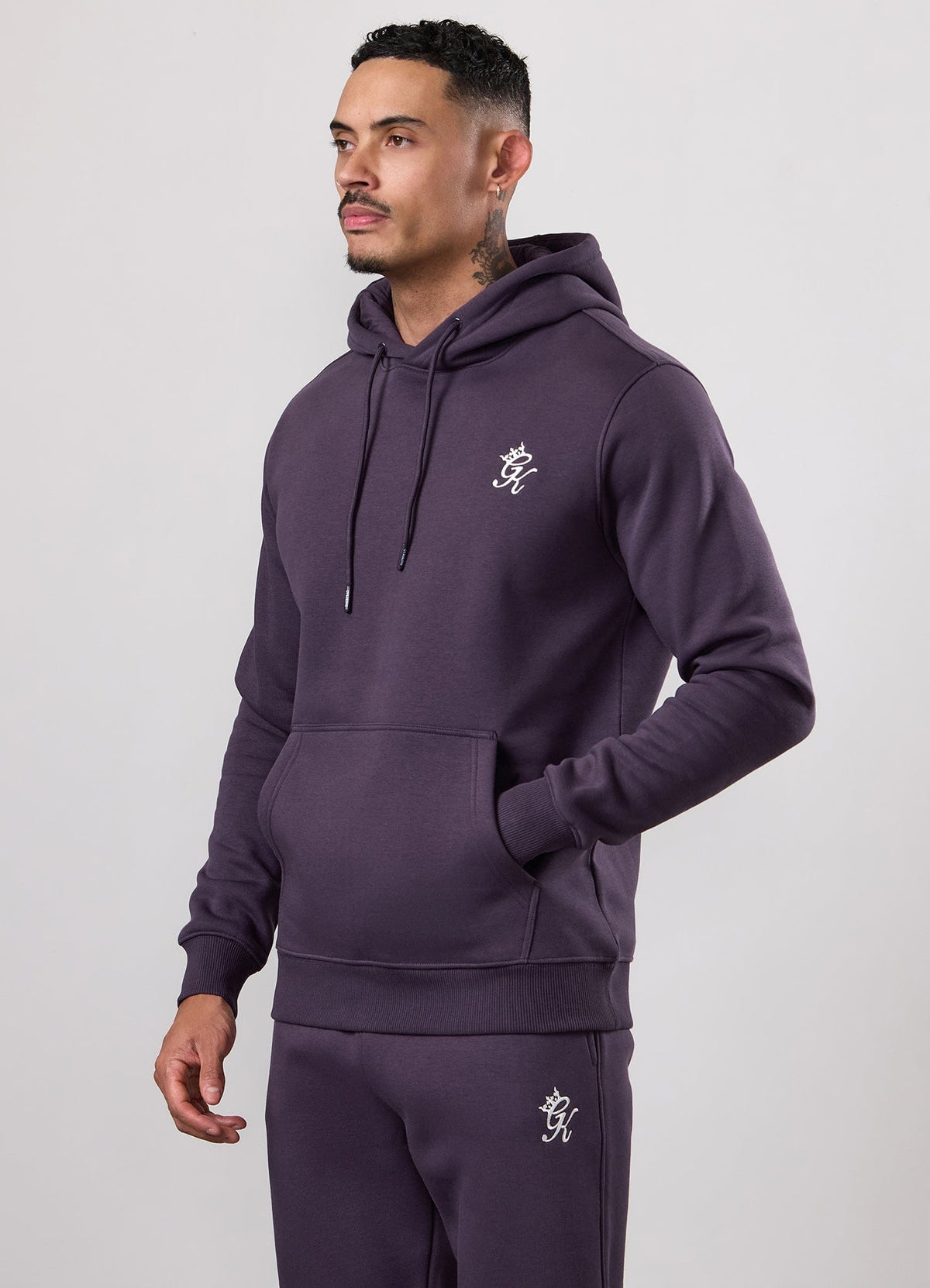 Gym King Fundamental Hoodie - Deep Purple