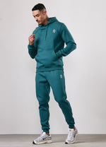 Gym King Fundamental Hood Tracksuit - Storm Teal thumbnail