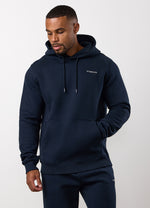 Gym King Fundamental Linear Hoodie - Navy thumbnail