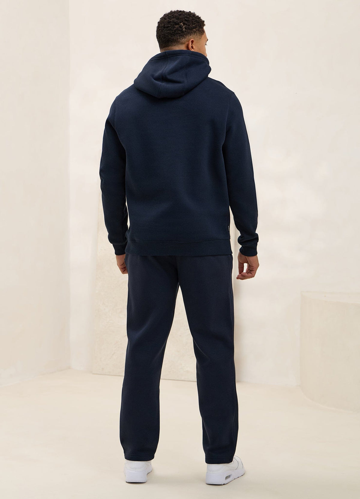 Gym King Fundamental Linear Straight Leg Tracksuit - Navy