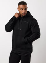 Gym King Fundamental Linear Hoodie - Black thumbnail