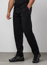 Gym King Fundamental Linear Straight Leg Jogger - Black/Black thumbnail