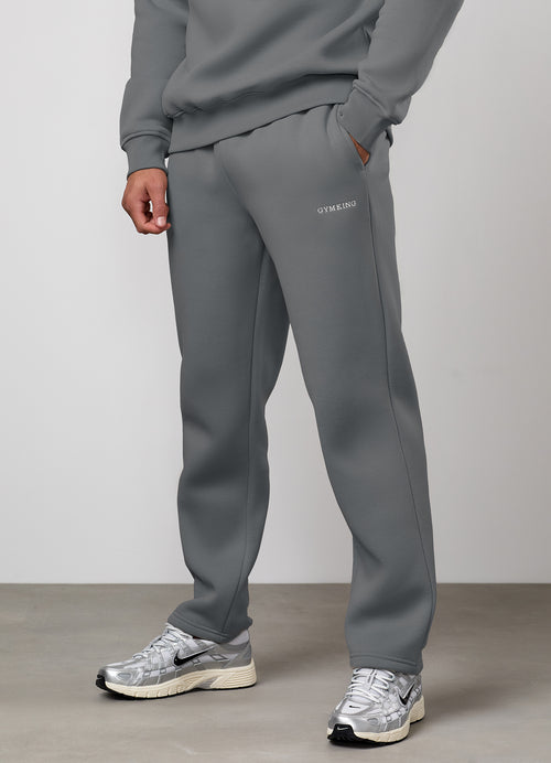 Gym King Fundamental Linear Straight Leg Jogger - Mountain Slate