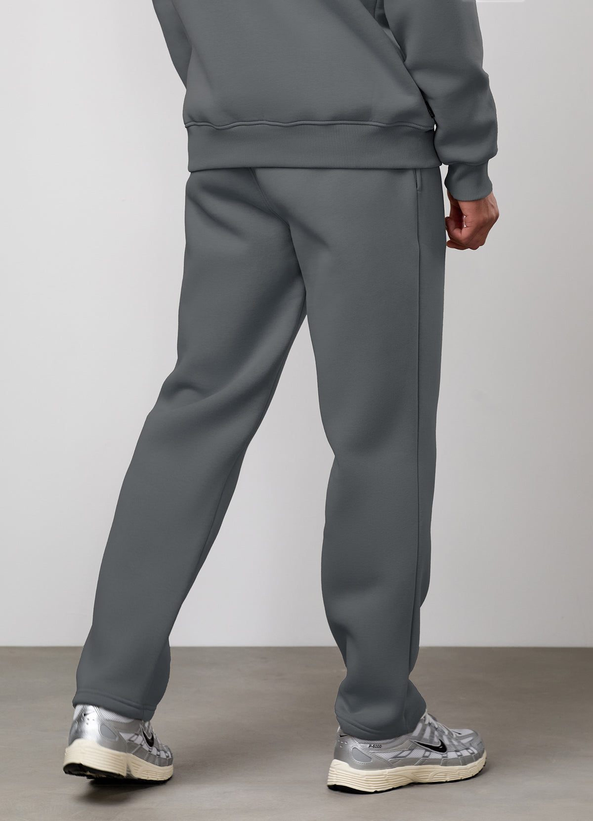 Gym King Fundamental Linear Straight Leg Jogger - Mountain Slate