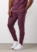 Gym King Fundamental Linear Fleece Jogger - Mulberry thumbnail