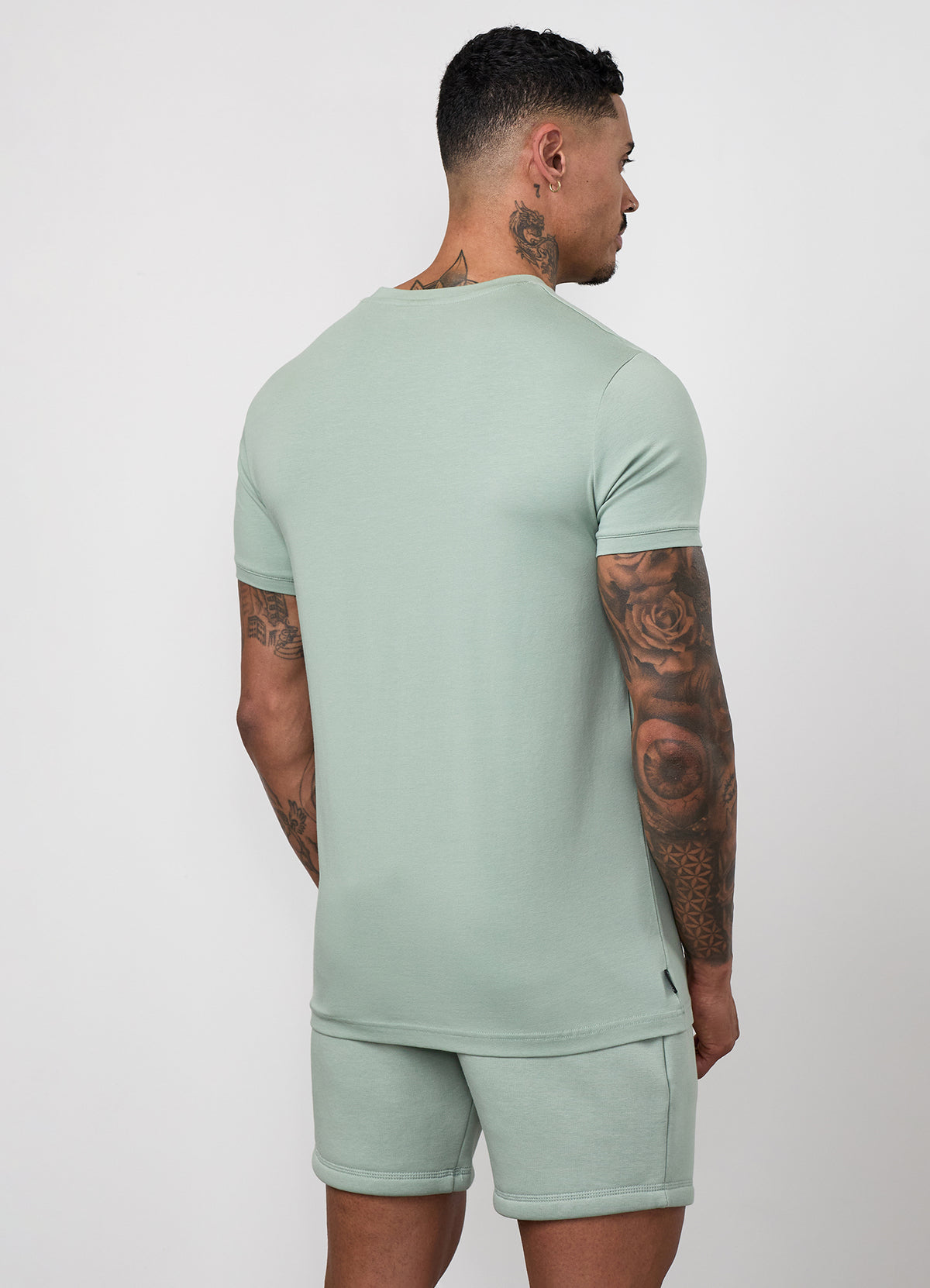 Gym King Fundamental Linear T-Shirt - Urban Sage