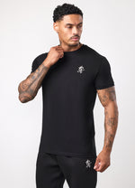 Gym King Fundamental Jersey T-Shirt - Black thumbnail