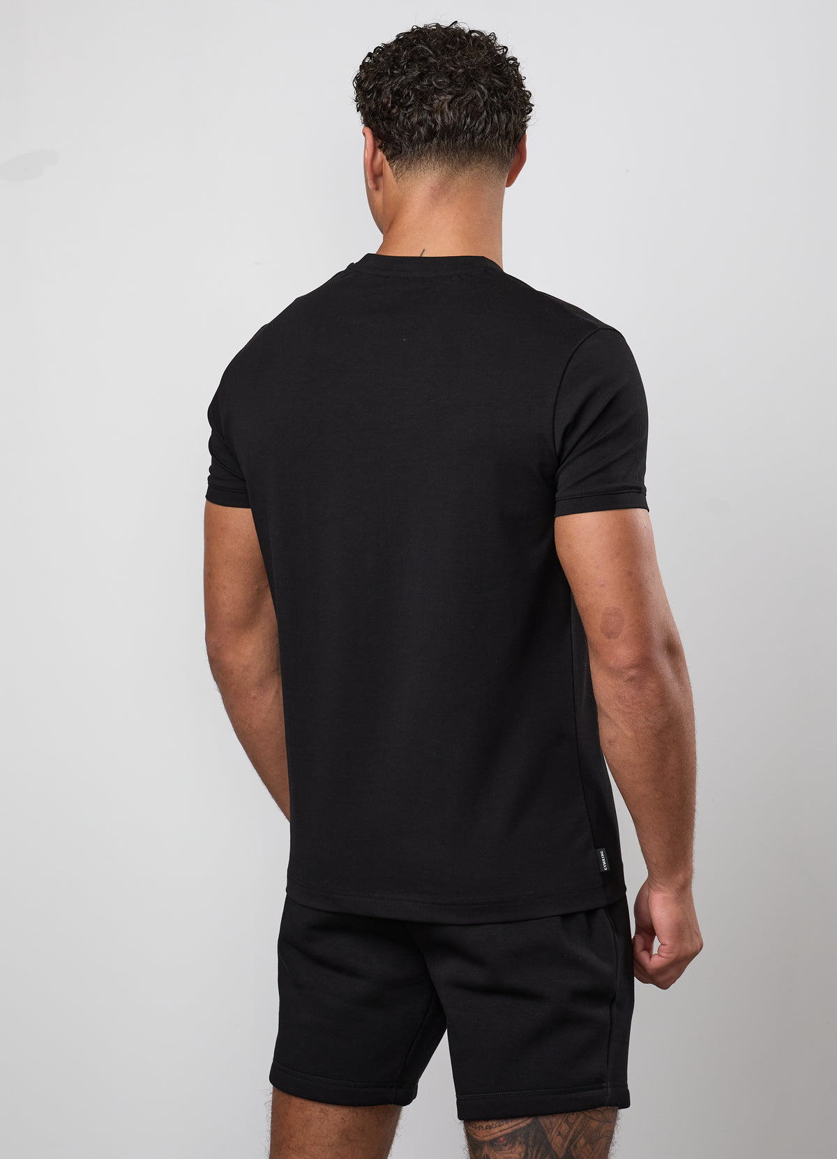 Gym King Fundamental T-Shirt - Black/Black