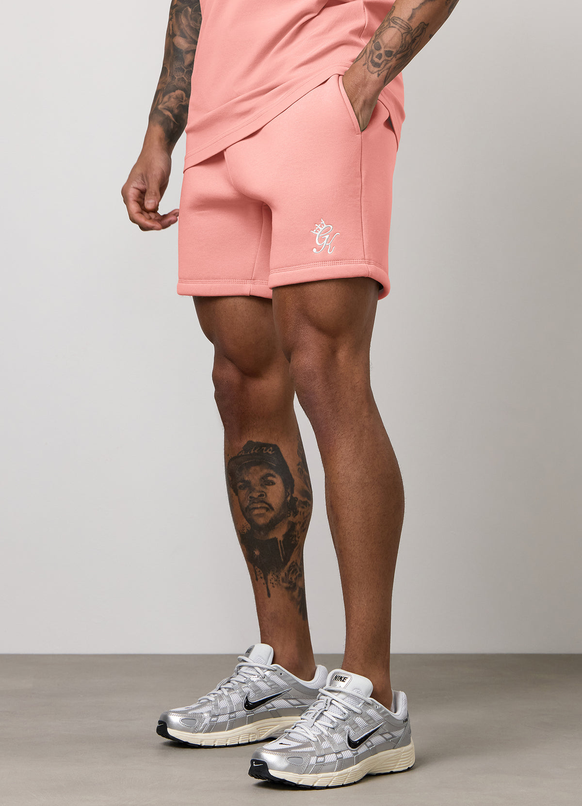 Gym King Fundamental Short - Dusty Coral