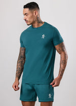Gym King Fundamental T-Shirt - Storm Teal thumbnail