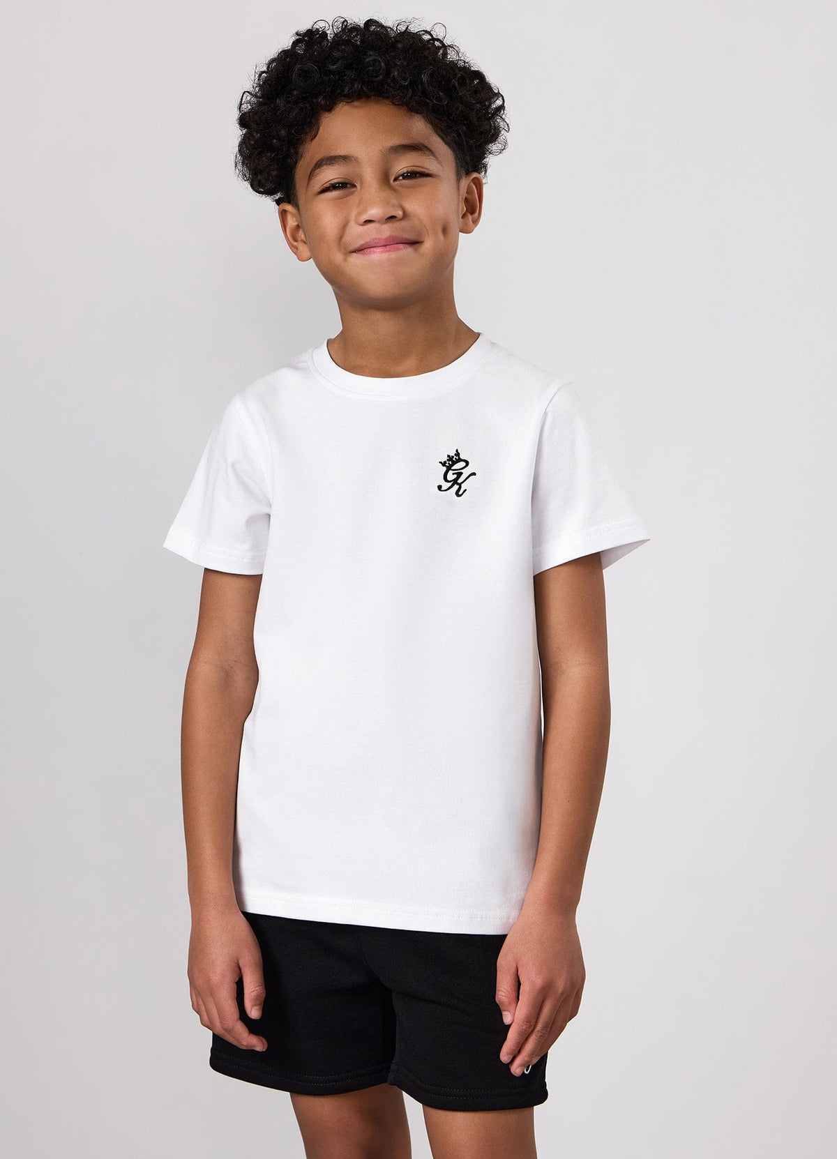 Gym King Kids Fundamental T-Shirt - White