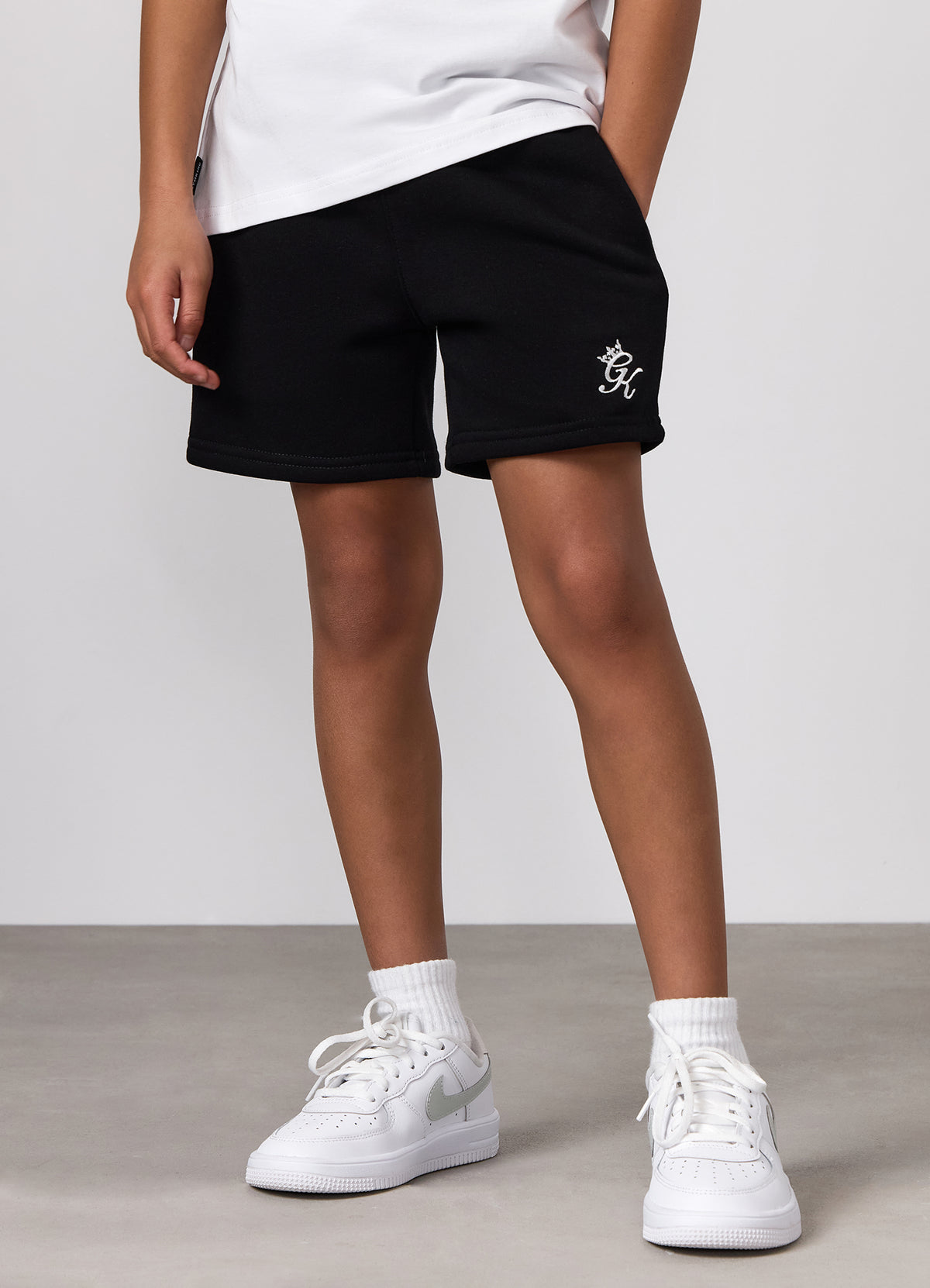 Gym King Younger Kids Fundamental Short - Black