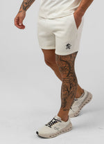 Gym King Fundamental Fleece Short - Cream thumbnail